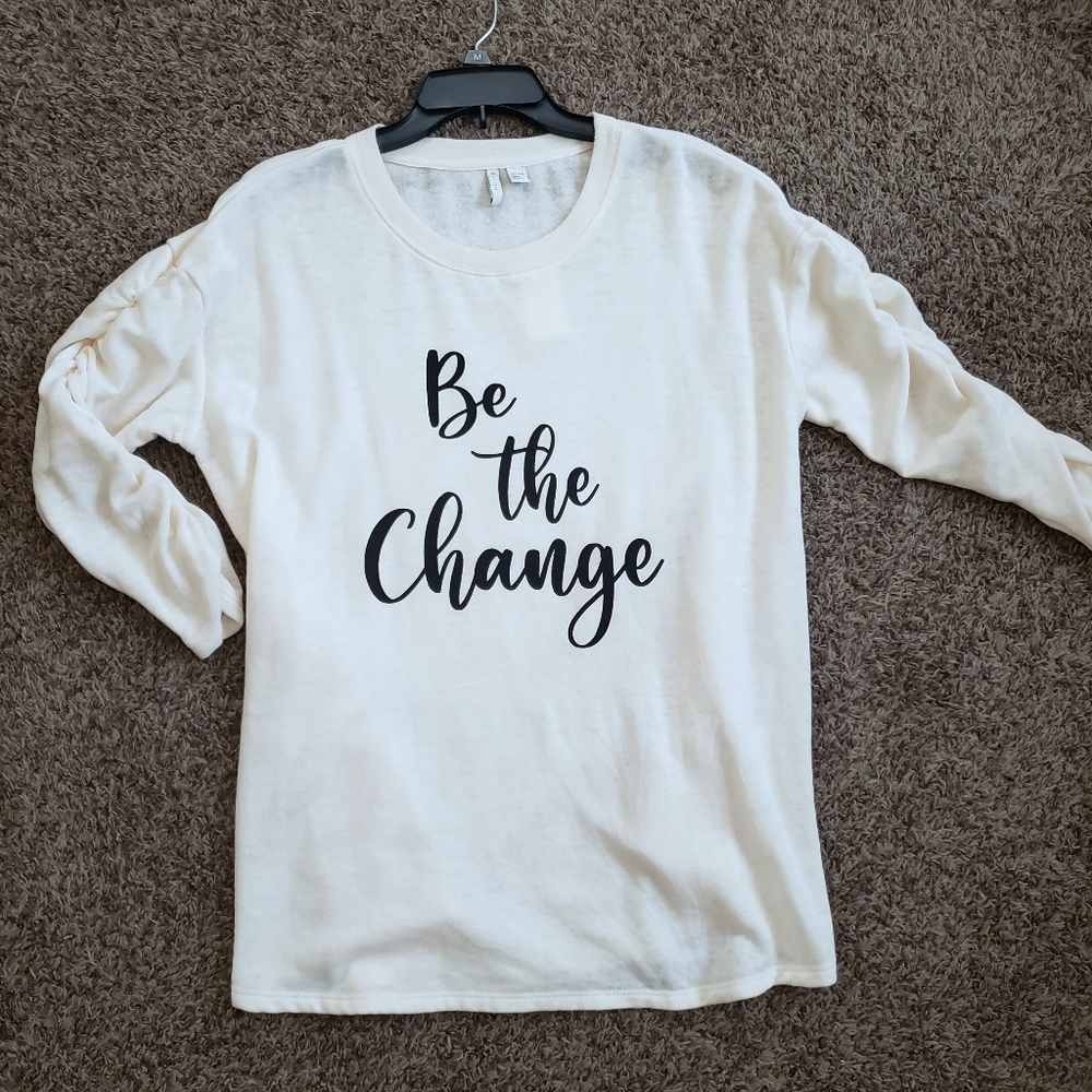 New Ruched blouse - Be the change